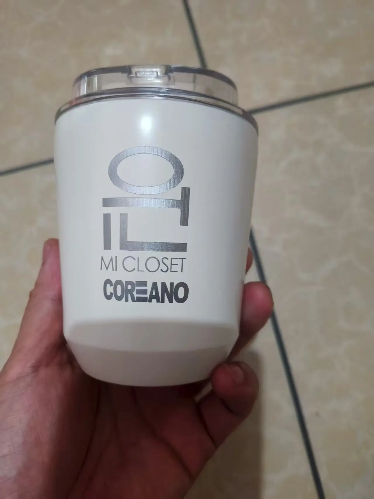 LOGO Name 280ml 380ml Insulated Water Thermos Bottle Stainless Steel Water Bottles Drinking Bottle Coffee Cup Travel MugTumbler
