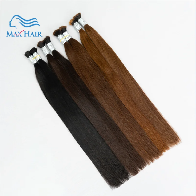 100% Vietnamese Human Hair Bundles Extensions Hair Bulk Cabelo Humano Original Natural Suitable Dying All Colors Raw Virgin pelo