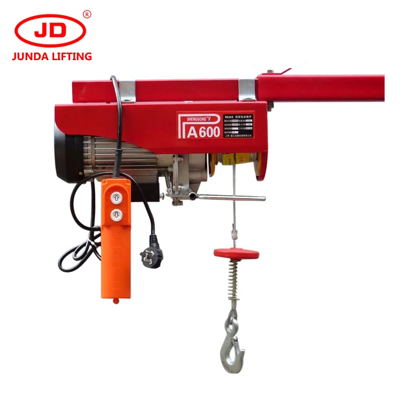 Cooper motor mini electric wire rope hoist