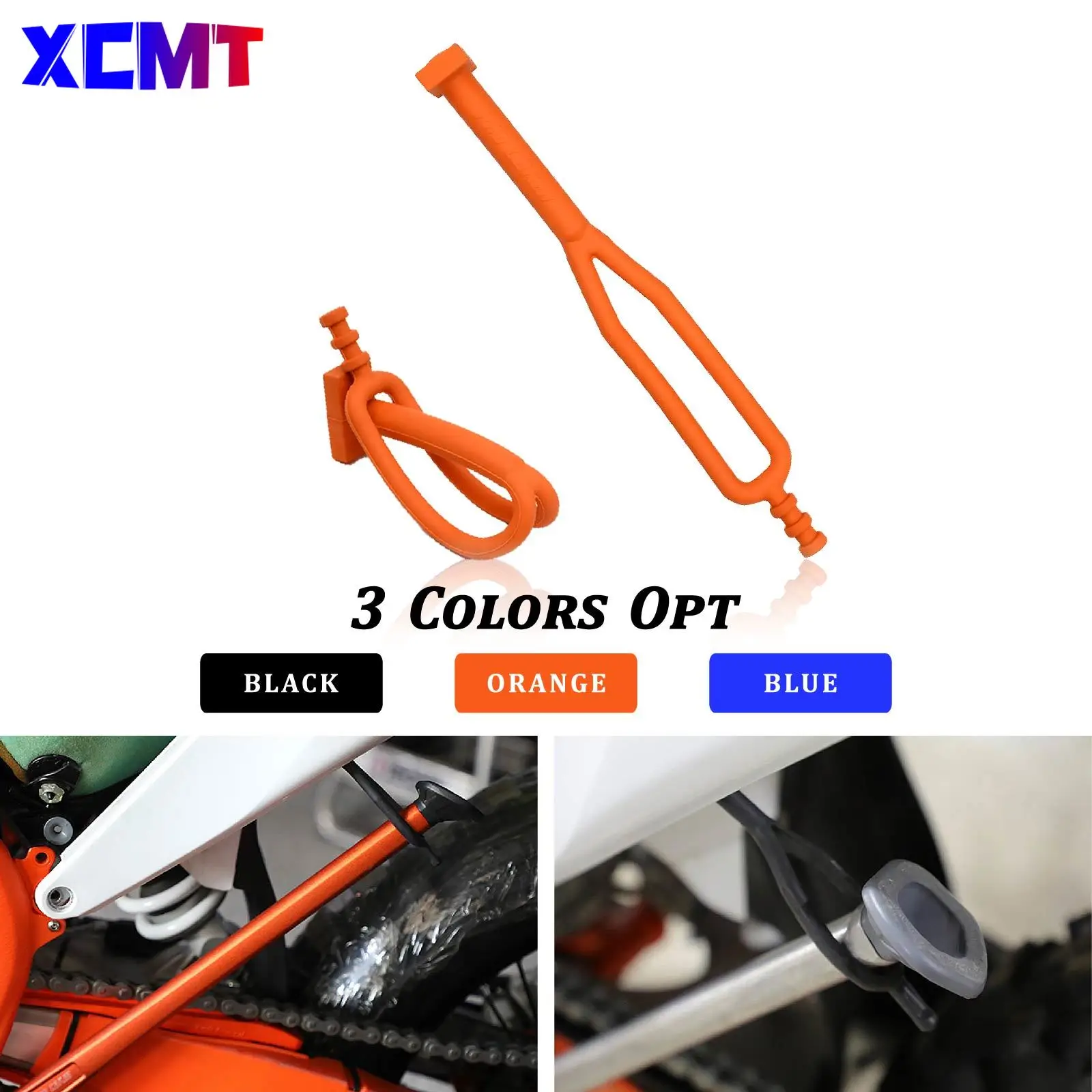 Motorcycle Motocross Rubber Kickstand Side Stand Strap For KTM EXC XCF XC XCFW EXCF XCW TPI Six Days 125 250 350 450 500 300