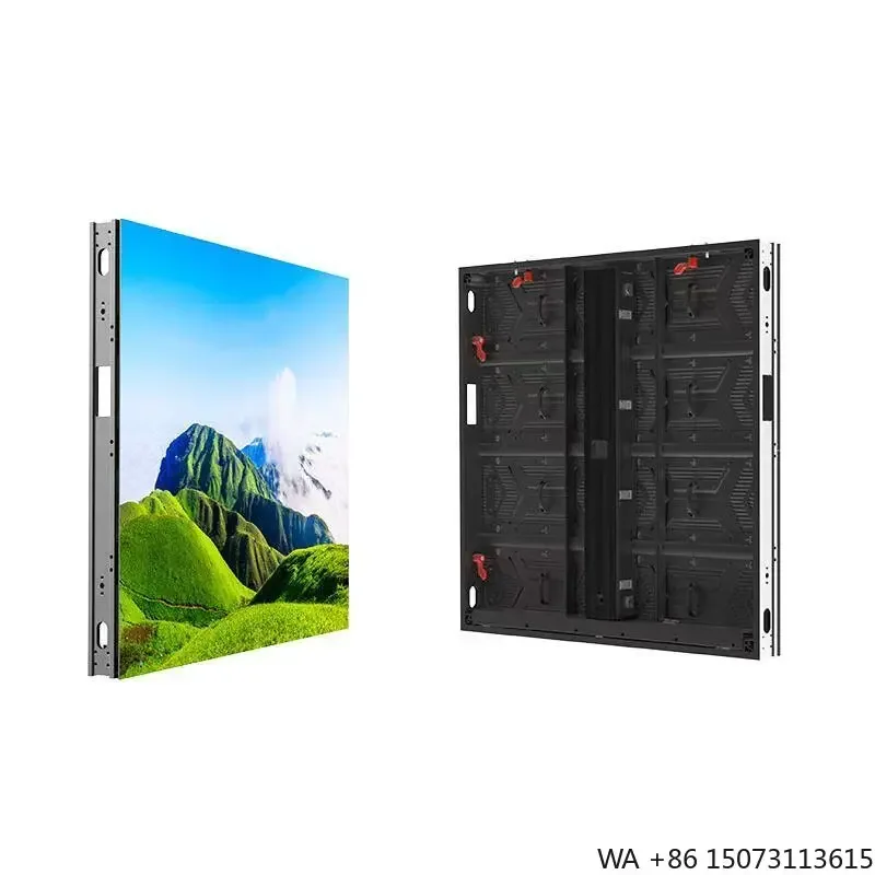 

Outdoor P3.91 High Brightness LED Panel Full Front Maintenance Video Wall for Church Advertising