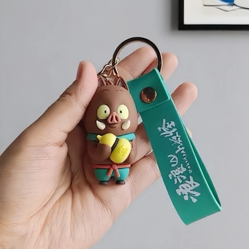 

Nobody Anime Peripherals Xiao Zhuyao Pvc Kawaii Cartoon Character Model Trendy Backpack Decorations Toy Friends Holiday 6cm Gift