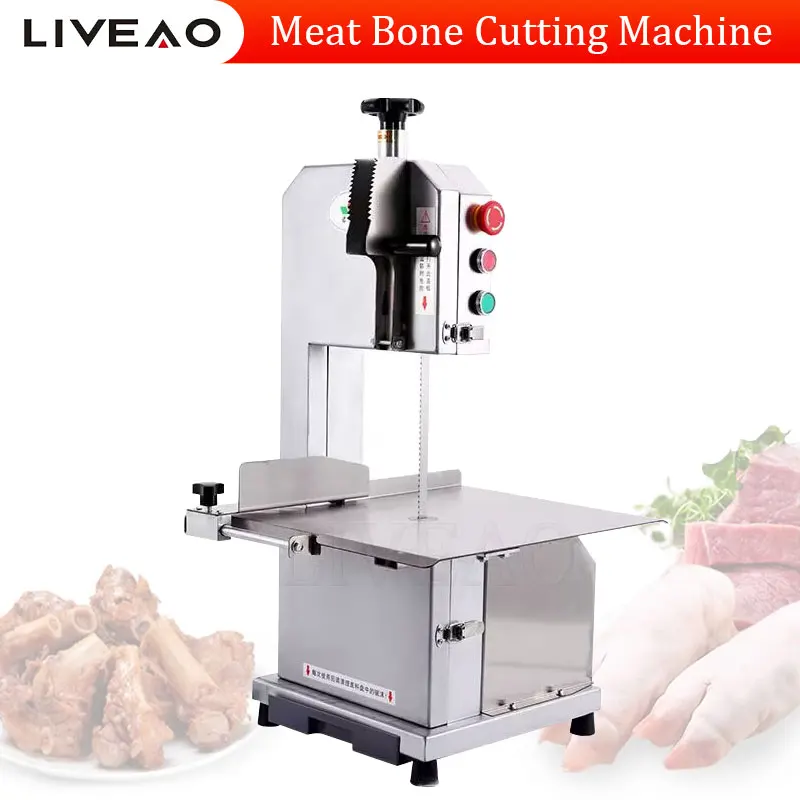 

Electric Meat Cutter Stainless Steel Bone Cutting Machine Full Automatic Bone Sawing Machine