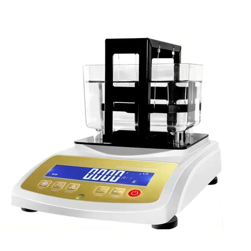 Gold Densimeter Digital density tester meter for Gold Hygrometer Tool jewelry mining 0.01-300g 0.005-300g 0.01-1200g 0.001g/cm3