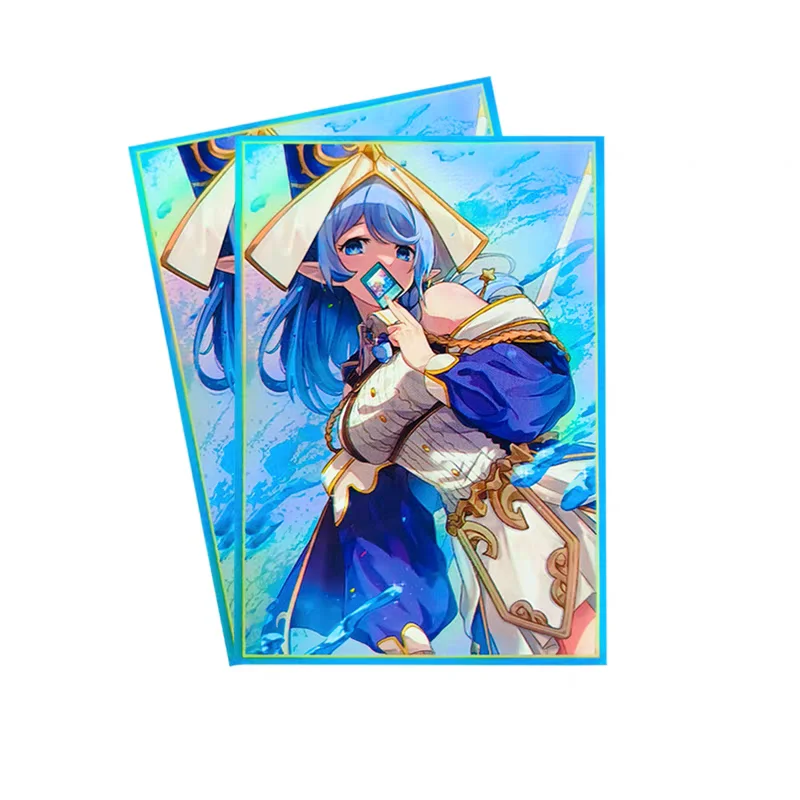 50PCS 63X90mm Japanese Size Trading Card Sleeves Printing Anime Card Sleeves Perfect Fit YGO Card Gift Toys