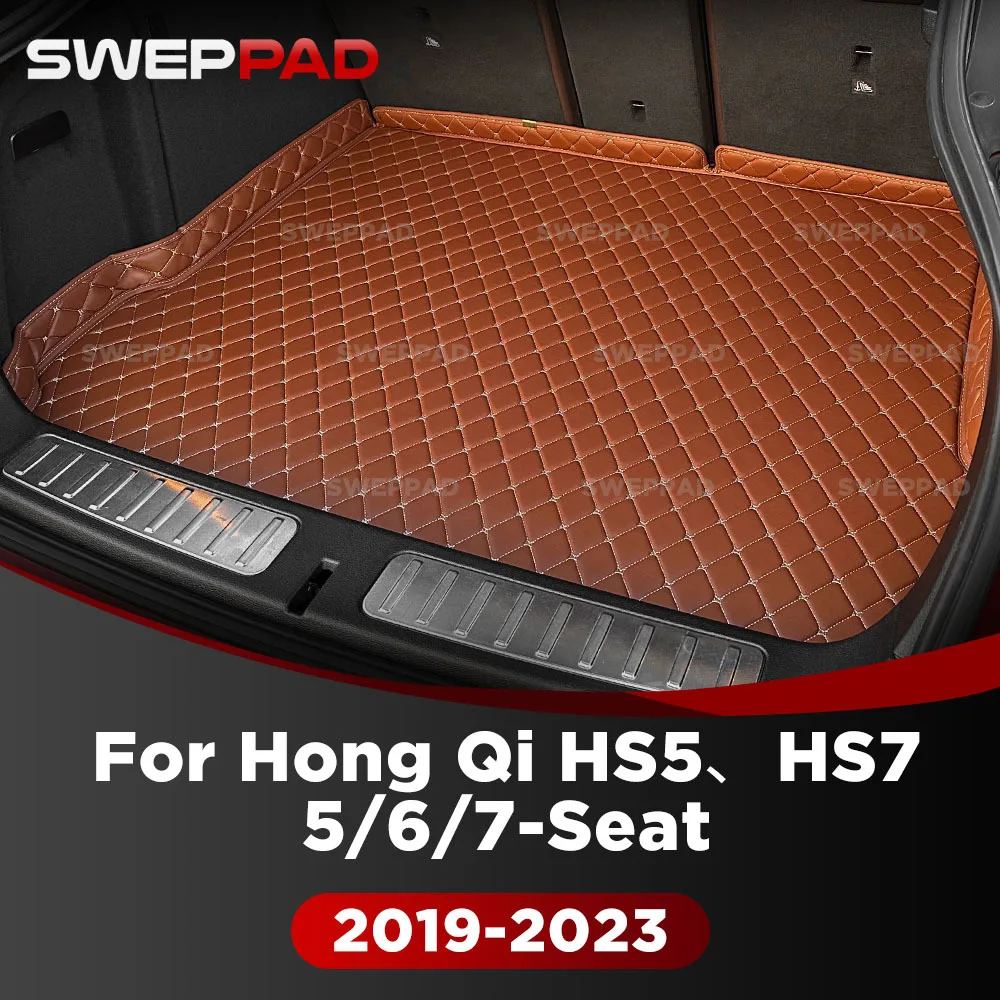 

Для Hong Qi HS5、HS7 5/6/7-Seat 2019-2023 изготовленный на заказ коврик для багажника автомобиля защитный коврик грузовой вкладыш авто аксессуары для интерьера