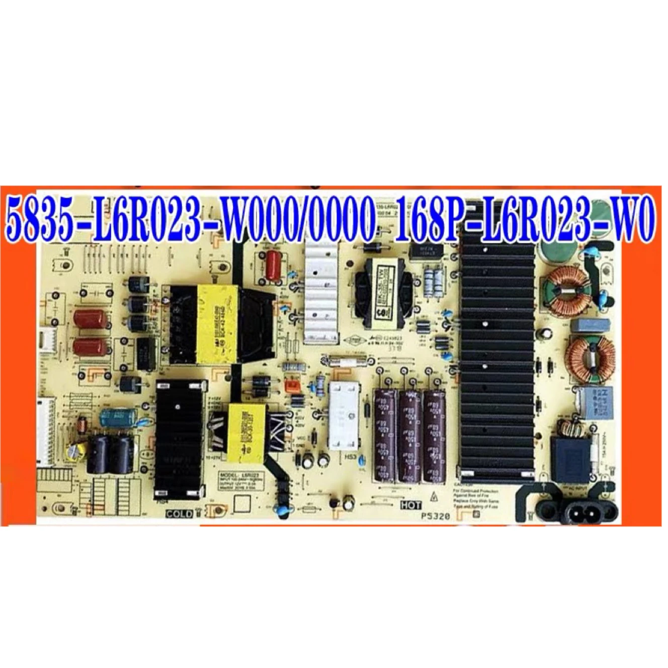 5835-L6R023-W000 5835-L6R023-0000 carte d'alimentation pour V580DJ4-QE1 RDL580WY