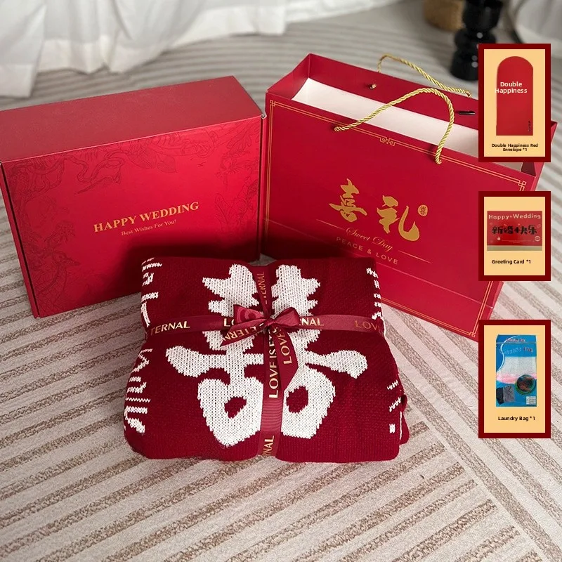 

Свадебное одеяло BaiXi: Элитный подарок для молодоженов, невесты, жениха, друзей и семьи – Мягкий, уютный, повседневный плед