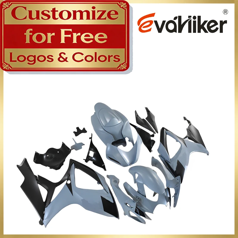 

ABS Injection Fairing Kit For Suzuki GSXR600 2006 2007 gray K6 GSXR750 06 07 Motorcycle Bodywork Custom