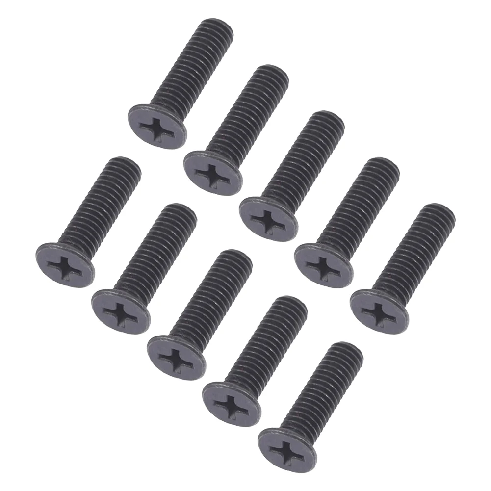 10Pcs Fixing Screw M5/M6 25mm Left Hand Thread For UNF Drill Chuck Shank Adapter Hand Drill Anti-thread Screw Drill Chuck Screw