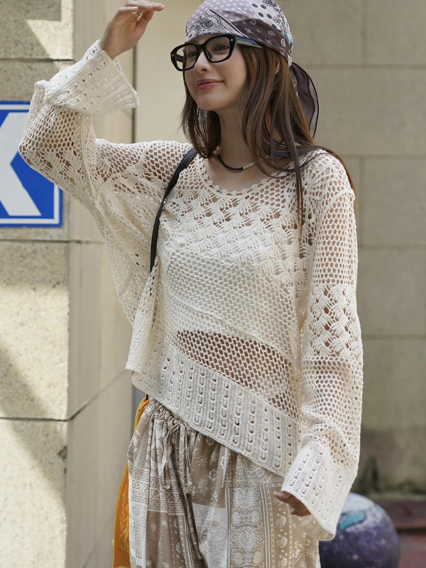 Dames puur katoenen boho blous - Women Fashion Blouse recensie en prijs