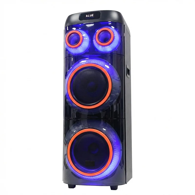 Dual 8-inch Bluetooth outdoor portable subwoofer party speaker high power subwoofer