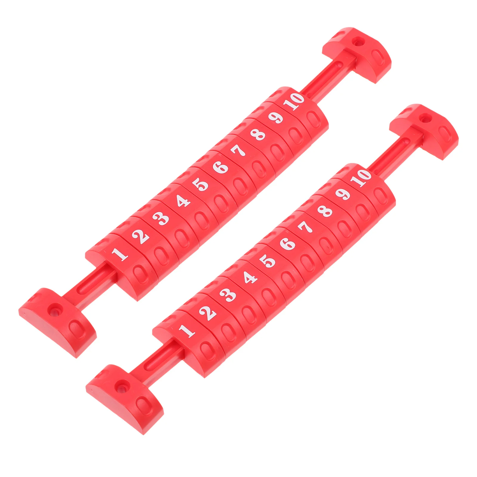 

2pcs Football Scoring Counters Plastic Scorekeeper For Table Soccer Table Score Indicator Foosball Scoring Keepers