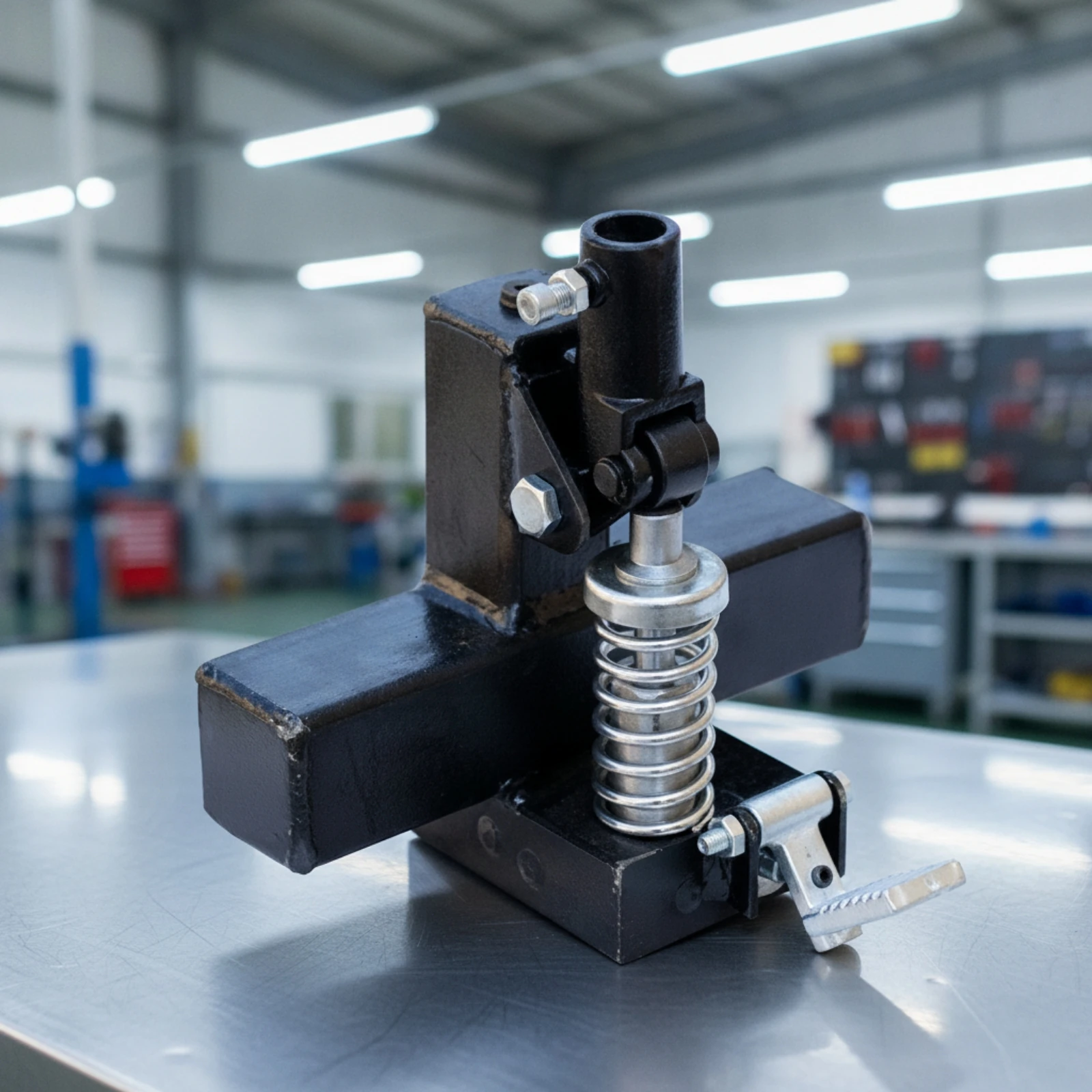 Heavy Duty Split Pump Hydraulic Cylinder Manual Lift Pump Assembly Foot Operated Release for Warehouse Use