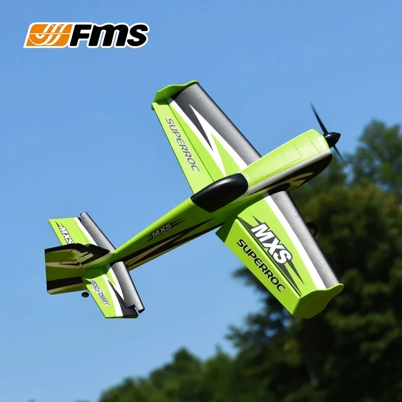 

FMS 1100mm MXS V2 upgraded stunt 3D machine electric remote control model airplane model.