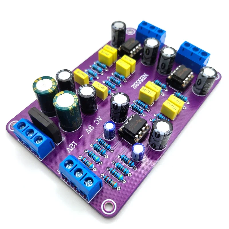نشط كروس 2 طريقة NE5532 مرشح ما قبل المرحلة تردد مقسم لينكفيتز رايلي