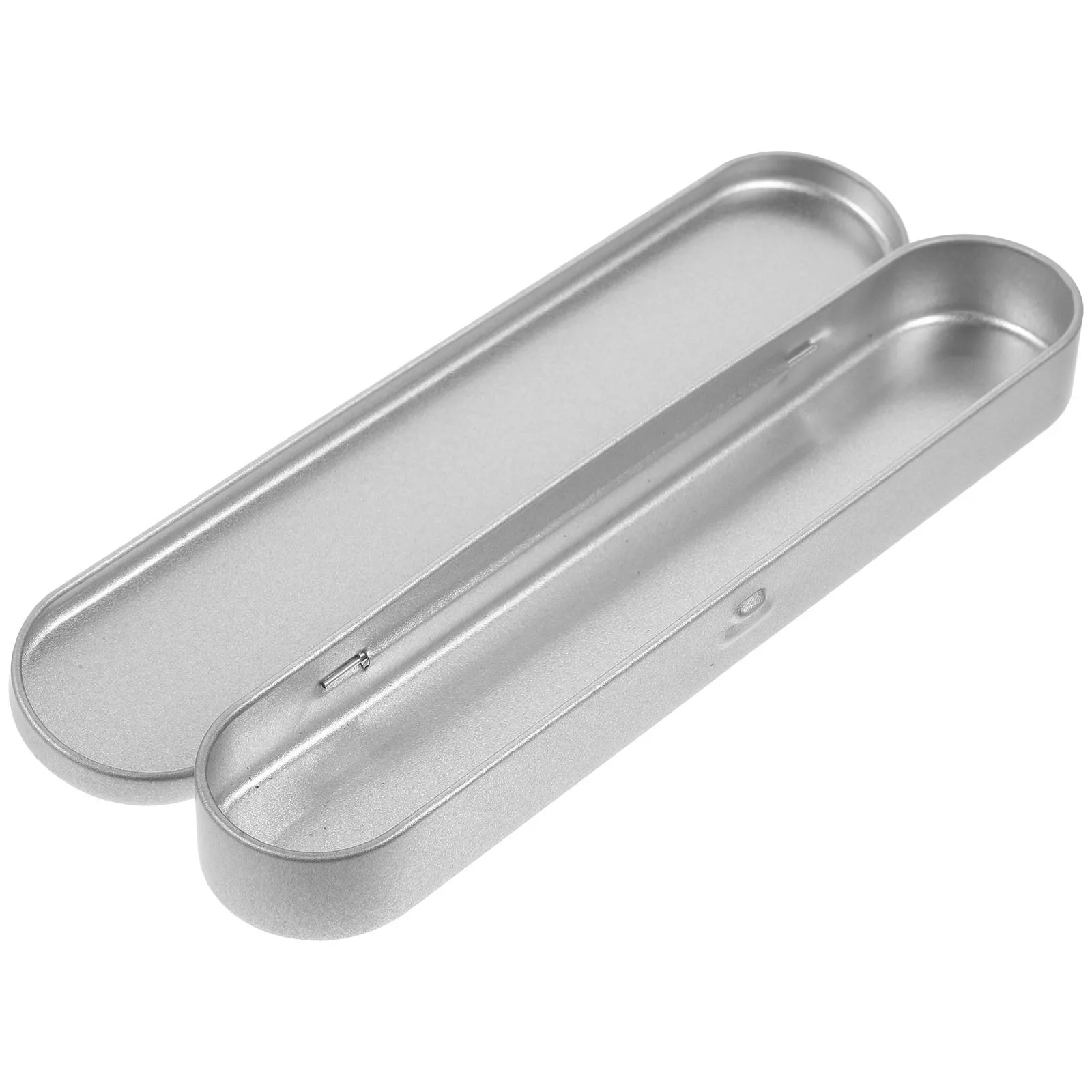 

10pcs Iron Pencil Case Metal Stationery Box For Pens Pencils Markers Crayons Storage Organizer Kids Teens School Office Supply