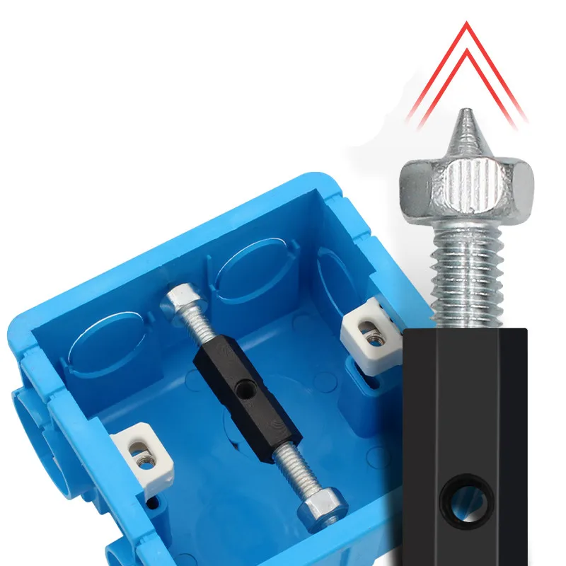 1ชุดสวิทช์ Socket Cassette Repairer Cassette สวิทช์สกรูสนับสนุน Rod สำหรับซ็อกเก็ต Cassette Repair ไฟฟ้าอุปกรณ์เสริม