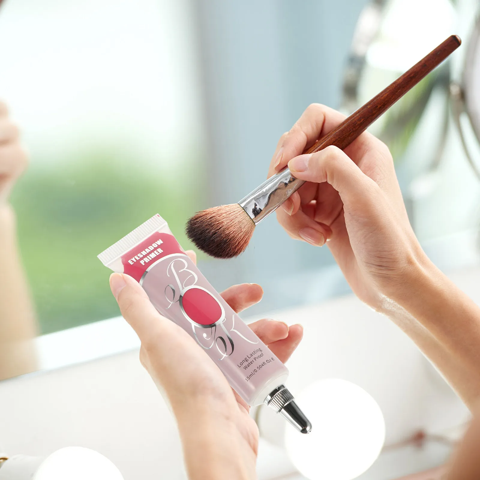 Prebase de sombra de ojos de larga duración, resistente al agua y al sudor, corrector en crema para mujeres, maquillaje de sombra de ojos, cosméticos, suavizante de párpados, acabado mate