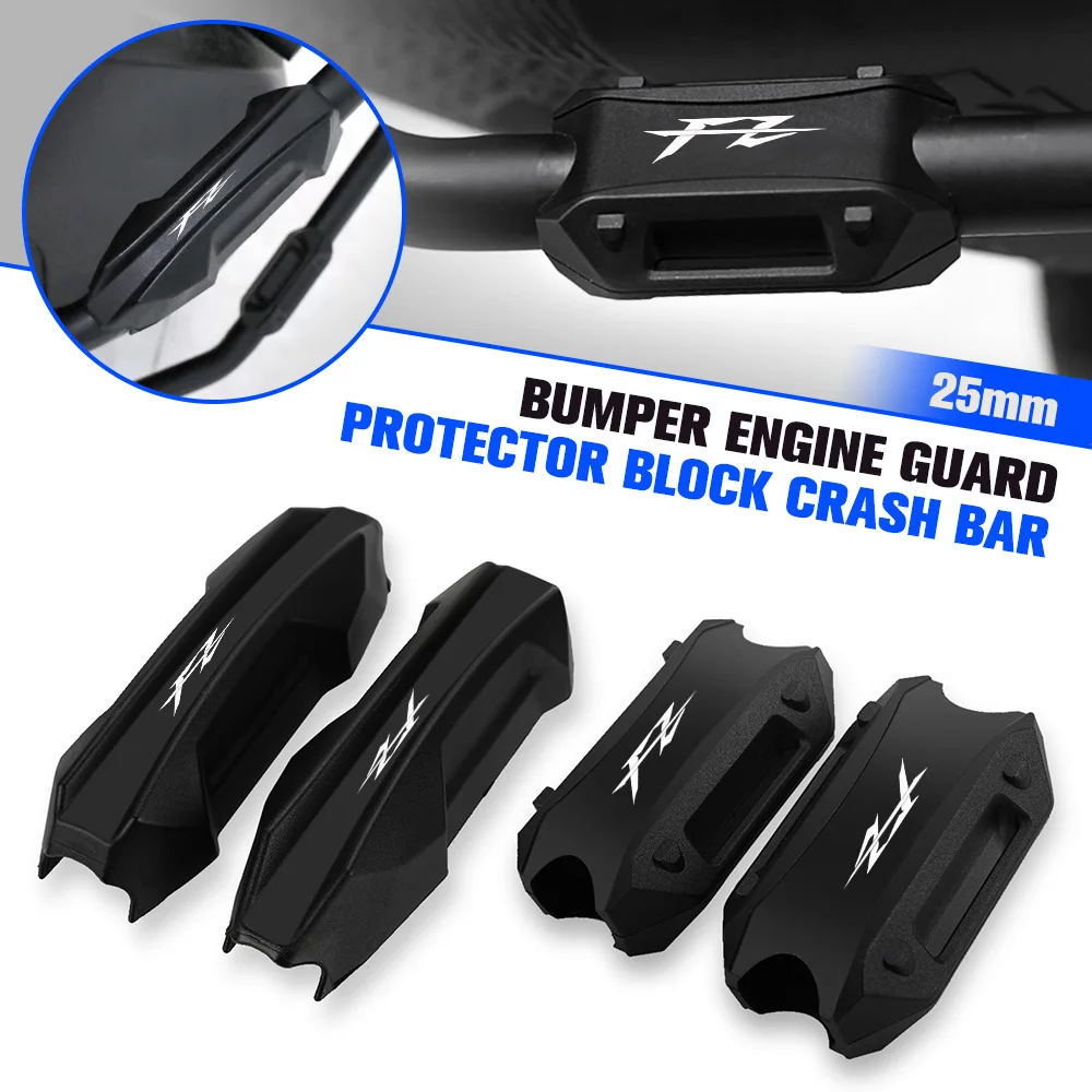 

Motor 25mm Bumper Engine Guard Protector Block Crash Bar Decorative FOR YAMAHA FZ16 FZ25 FZ150 FZ400 FZ400R FZ600 FZ700 FZ750