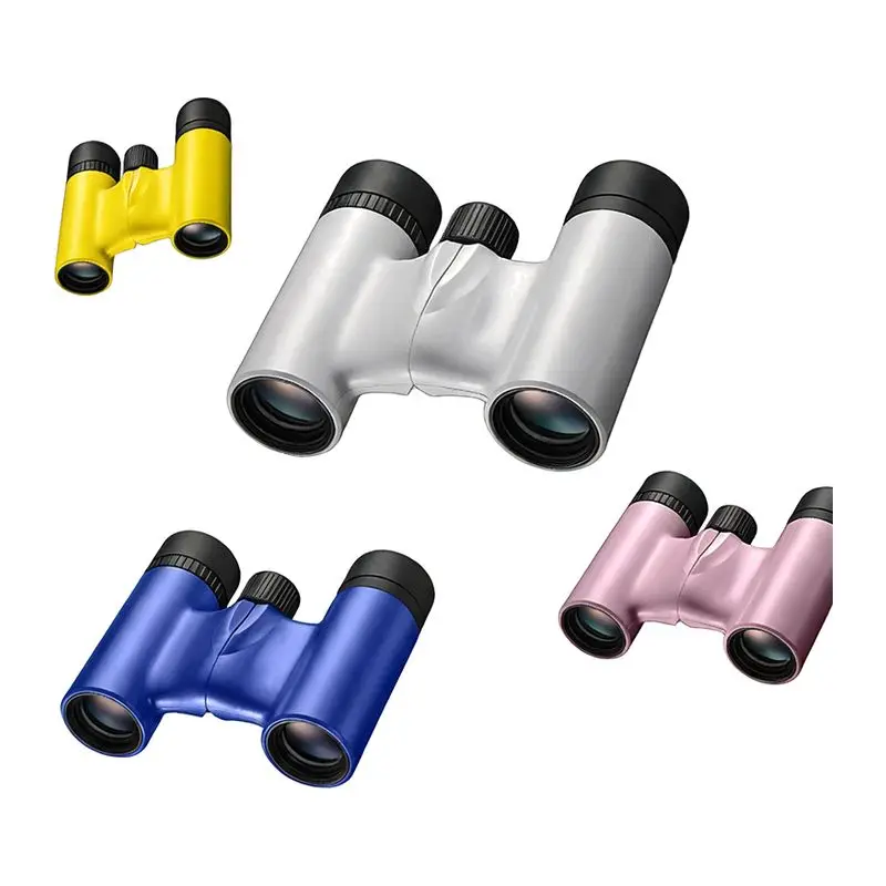 Birding Binoculars 10x21 High Definition Metal Focus Wheel Multi-layer Coating Bak7 Prism Portable Sports Travel