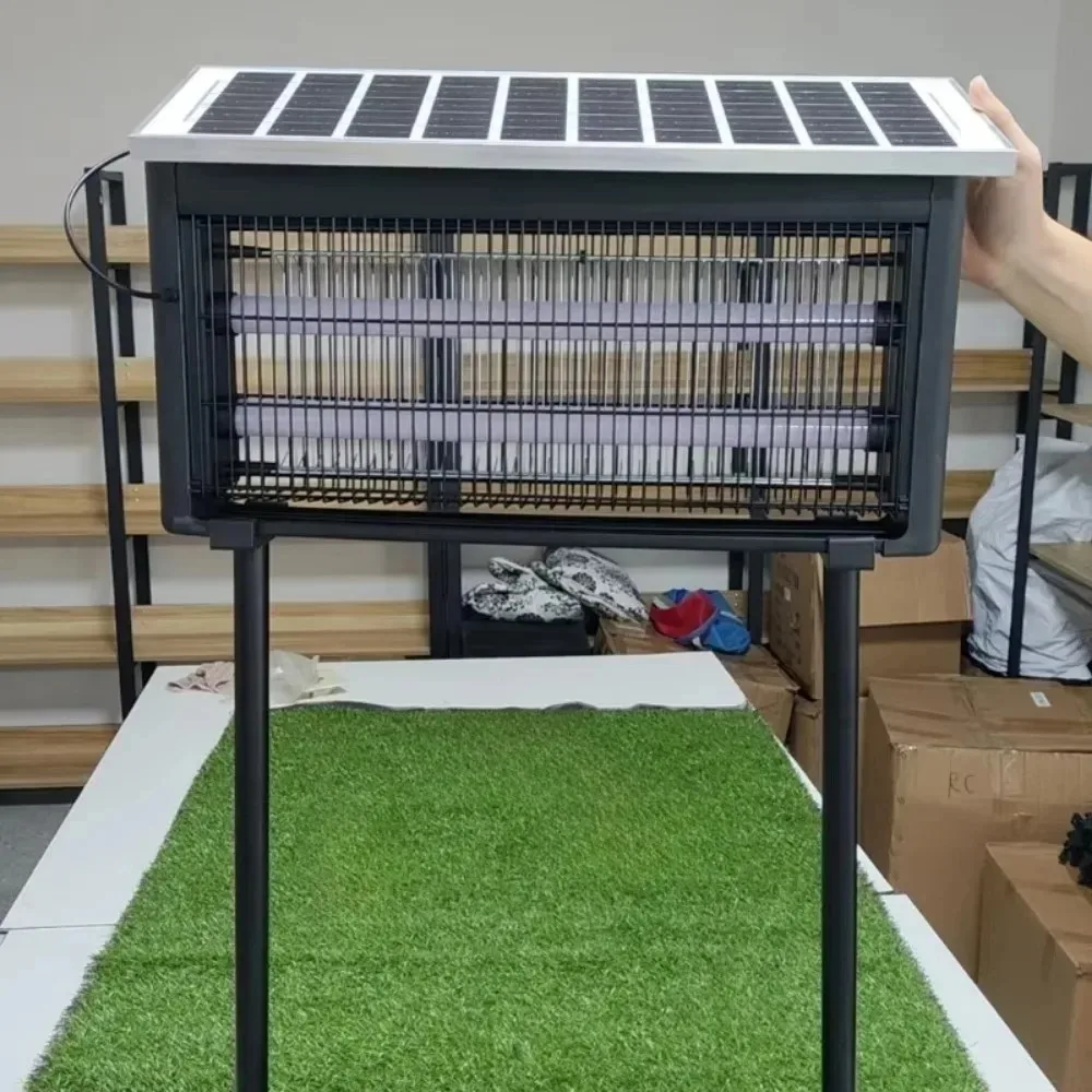 JOYINLED 8/12/15 واط LED الشمسية البعوض قتل مصباح الأشعة فوق البنفسجية صدمة كهربائية البعوض القاتل في الهواء الطلق مقاوم للماء المناظر الطبيعية الخلابة حديقة فناء