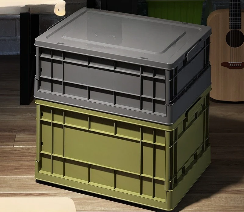 

Suitable for Large Capacity Foldable Storage Box Organizer Living Organizing The Desk Outdoor Indoor Car Sliding Kitchen
