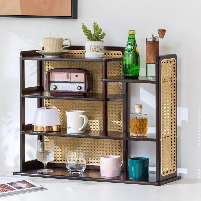 Factory Desktop Cup Holder Multi-layer Teacup Water Cup Grid Holder Mark Coffee Cup Display Rack Premium Cup Storage Rack