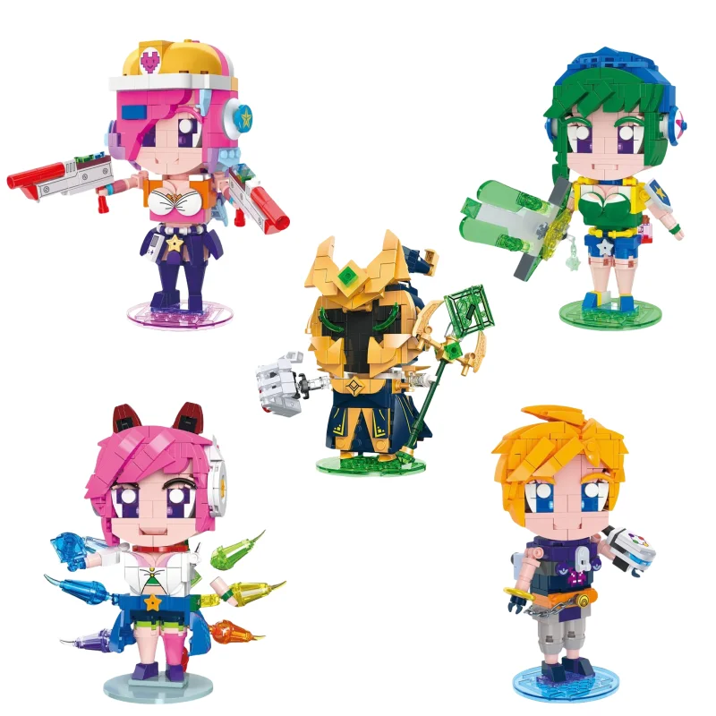 

MOC Building Blocks, King of Glory Assembly Model Ornaments, Cartoon Anime Accessories, Children's Puzzle Toys, Holiday Gifts