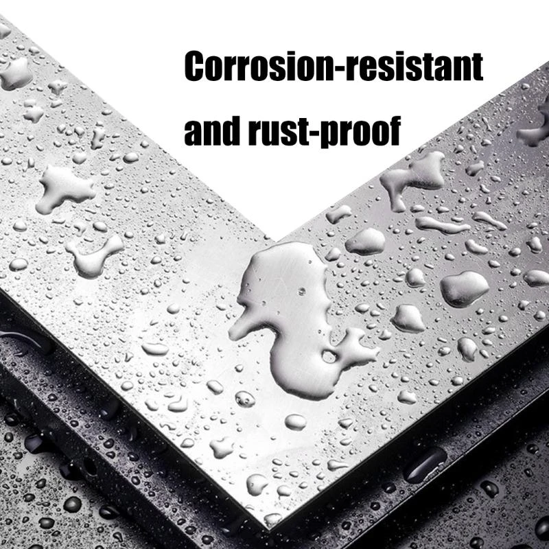 652F Sturdy Stainless Steel 90° Tool Sturdy Corner Ruler For Efficient Wall And Furniture Construction Tasks