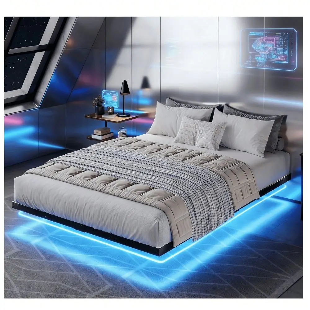 Bed Frame With Led …