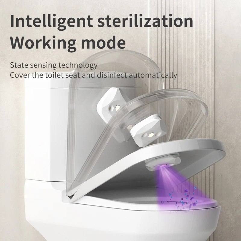 Bild 5: USB-Aufladbare Tragbare Mini-Desinfektionslampe für Toiletten-Keimelimination und Haushaltssterilisation mit Ultraviolettlicht