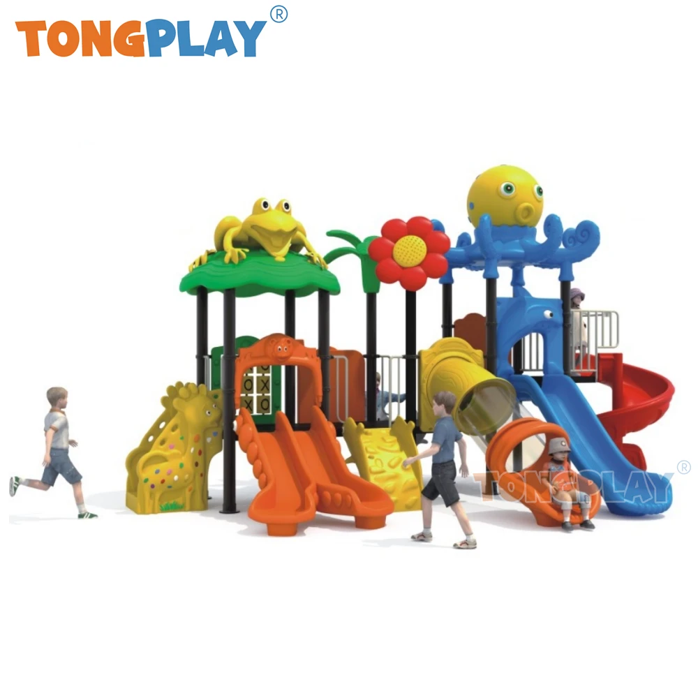 Tong play Animals seriesbest outdoor playground equipment scivolo di divertimento attrezzature di fabbrica di alta qualità parco giochi all'aperto per bambini