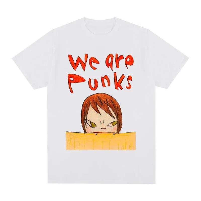 Yoshitomo Nara we are punks Cotton Men T shirt New TEE TSHIRT Womens Japanese Vintage Artwork Tengu Gods Defeat The Evil Snake