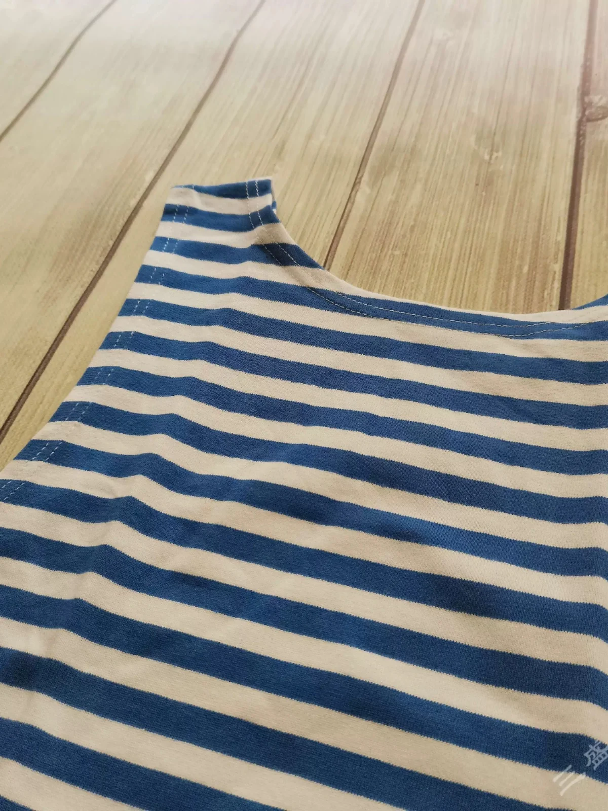Russian Sea Vest Light Blue Cotton Base Shirt