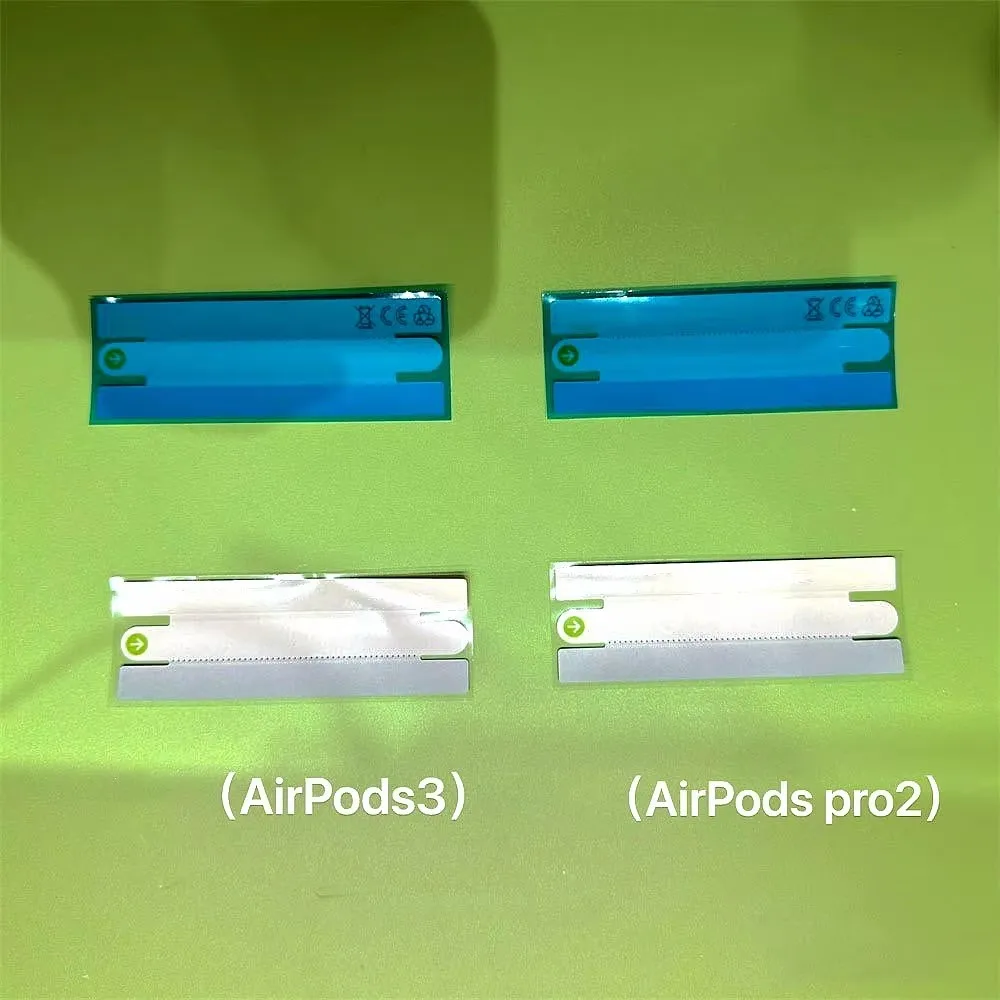 10Pairs Open Package Box Paper Seal Sticker For Airpods 4 3 AirPods Pro 2nd generation Type-C Outer Packing Wrap Sealing