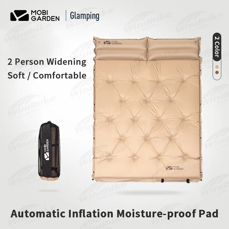 

MOBI GARDEN автоматический надувной спальный матрас с утолщением подушки для детей 1-3 человек портативный водонепроницаемый уличный коврик для кемпинга