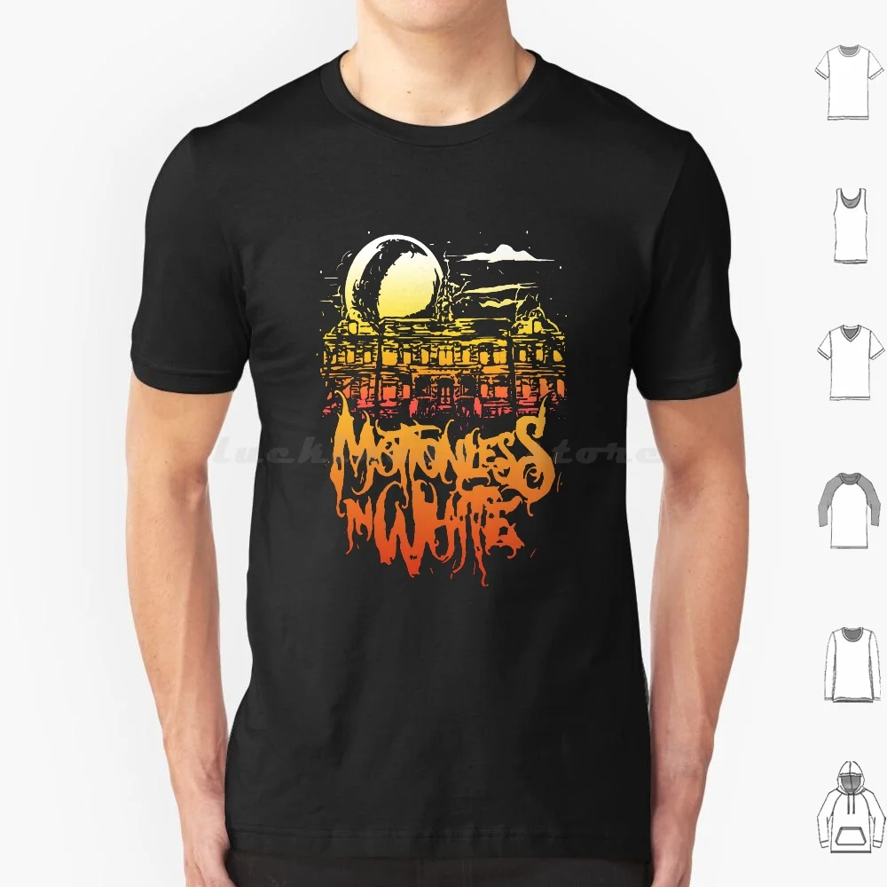 Orange Horror Rock Progressive Motionless Motionless In White Essential T-Shirt T Shirt Cotton Men Women DIY Print Motionless