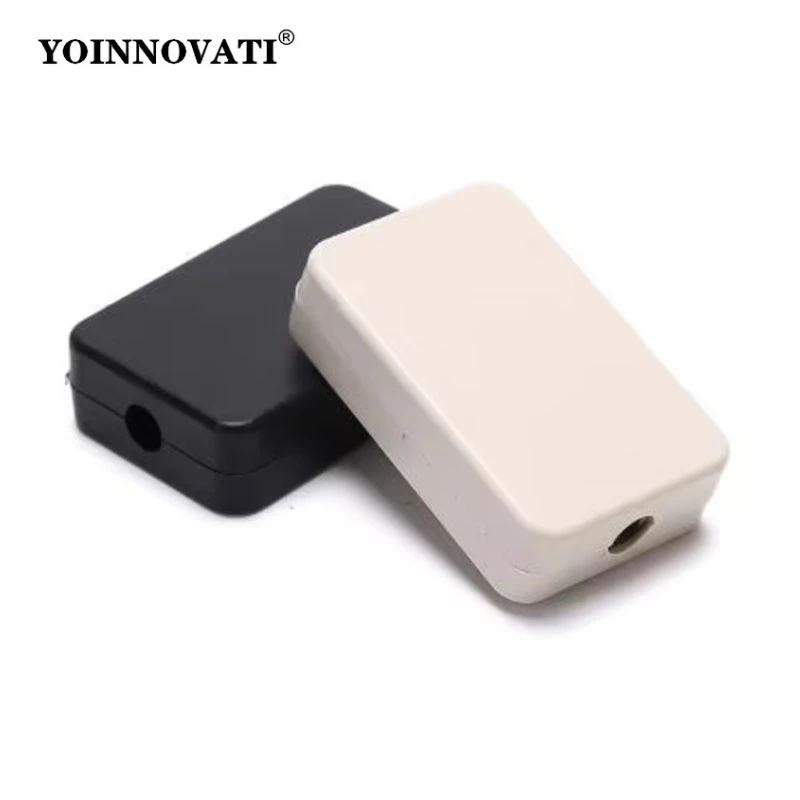 

5pcs 55*35*15mm Plastic Electronic Project Enclosure Abs Wire Junction Box Electrical DIY PCB Board Outlet Control Switch case