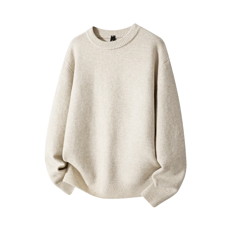 Pullovers Sweater For Men Men's Clothing Men's Sweat-shirt Knit Autumn Streetwear Male Fashion Casual Hombre Warm Solid Spring