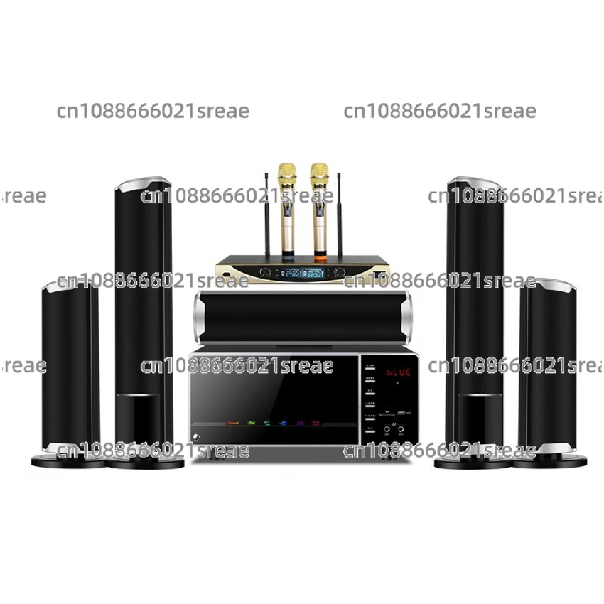 

New High-power KTV Home TV Living Room Bluetooth Speaker Surround Sound Subwoofer Speaker 5.1 Home Theater System Audio Set