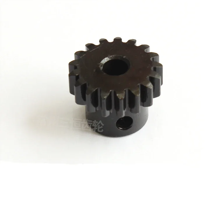 1 Module Spur Gear 17 Teeth Hole Bore 6 45 Steel Gear Cylindrical Steel Motor Tooth Gear