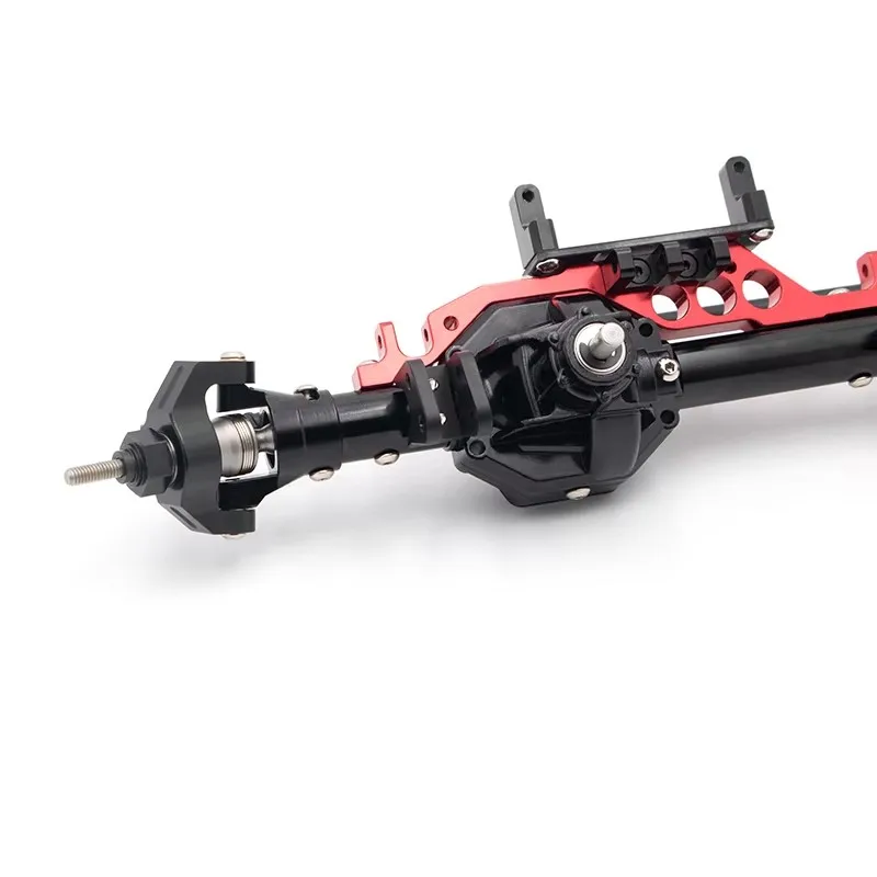 

1/10 радиоуправляемый гусеничный автомобиль KYX, обработанная заготовкой, передний и задний обратный мост для осевого грузовика Wraith