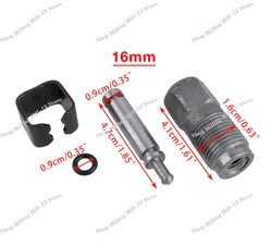 New Universal Car 2T Auto Hydraulic Jack Oil Pump Parts Small Cylinder Piston Plunger Horizontal Seal Ring Kit Accessories