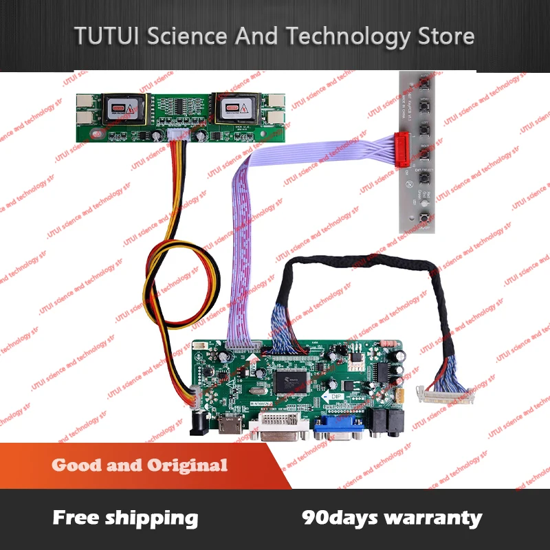 Kit de Placa de Control M.NT68770D para Pantalla LCD LED LM171W02-A4M1: Evaluación Técnica y Guía de Instalación