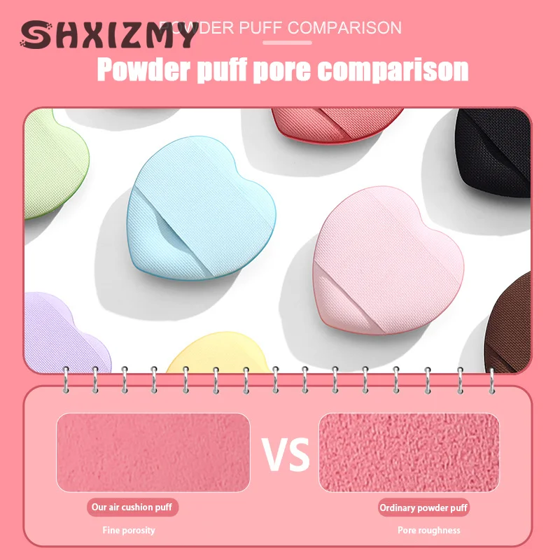 Mini Finger Puff Foundation Concealer Detail Puff Professional Cosmetic Cushion Puff Makeup Tool Face Makeup Sponge Dry And Wet