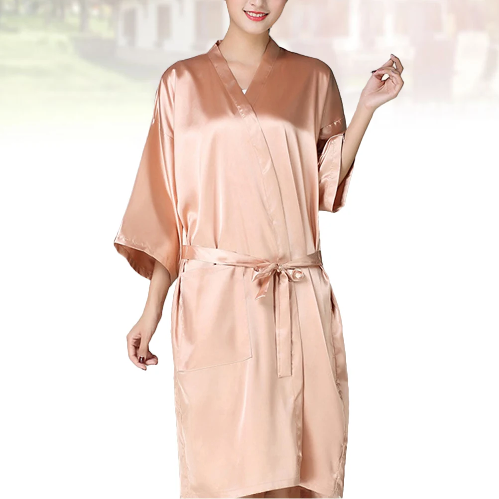 

Salon Gown Waterproof Guest Apron Spa Clothes Hairdressing Robe Sleepwear Design Fast Dry Protective Apron For Hair