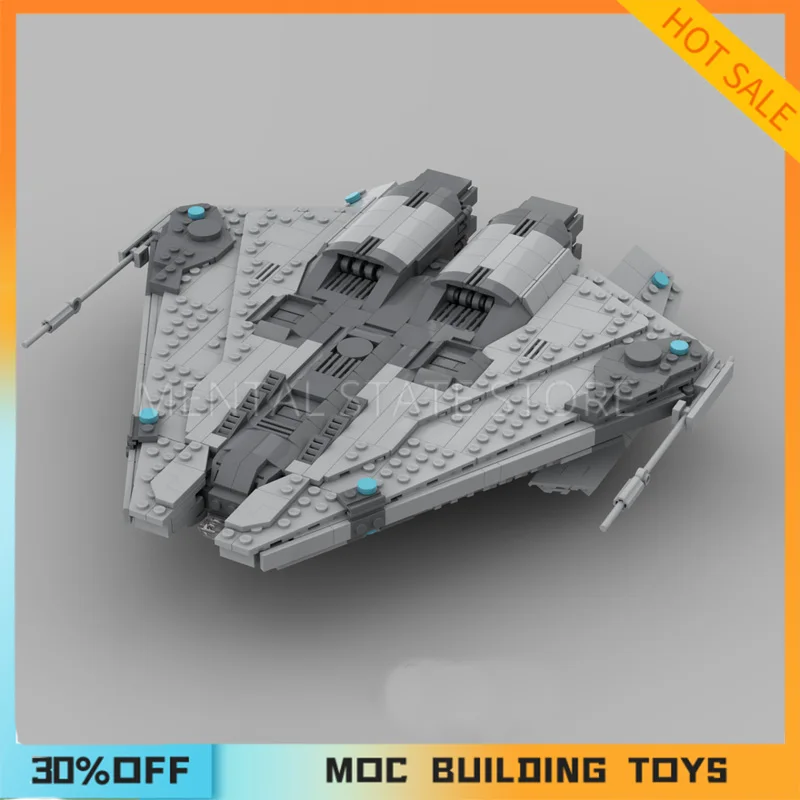 1319PCS Star Plan Customized MOC Starfighter Building Blocks Technology Bricks DIY Creative Assembly Education Toy Holiday Gifts