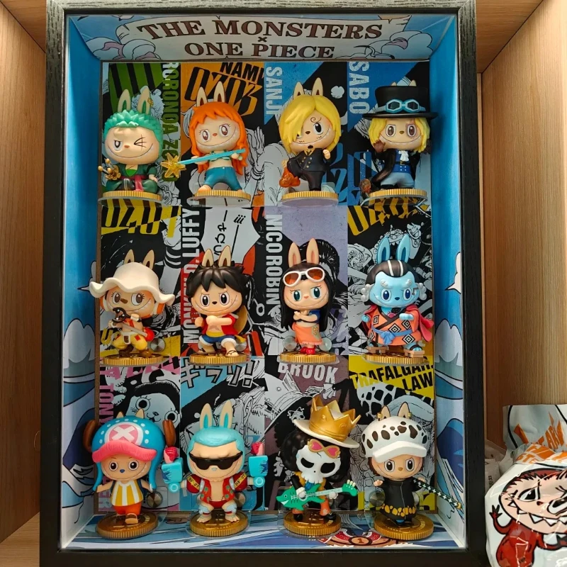 

POP MART THE MONSTERS X One Piece Series Blind Box Toys Kawaii Anime Action Figure Surprise Mystery Box Dolls Girls Gift