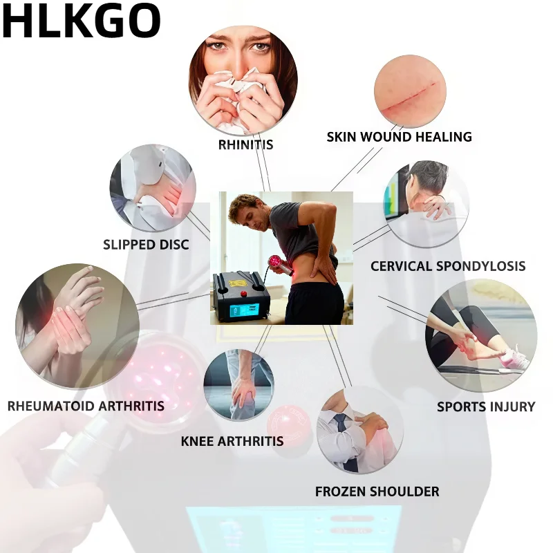 

Лазер LLLT Terapeutico 808 нм, холодный низкоуровневый лазер для профессионального оборудования Fisioterapia с вибрационной физиотерапией